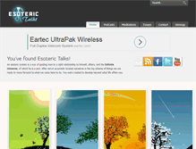 Tablet Screenshot of esoterictalks.com
